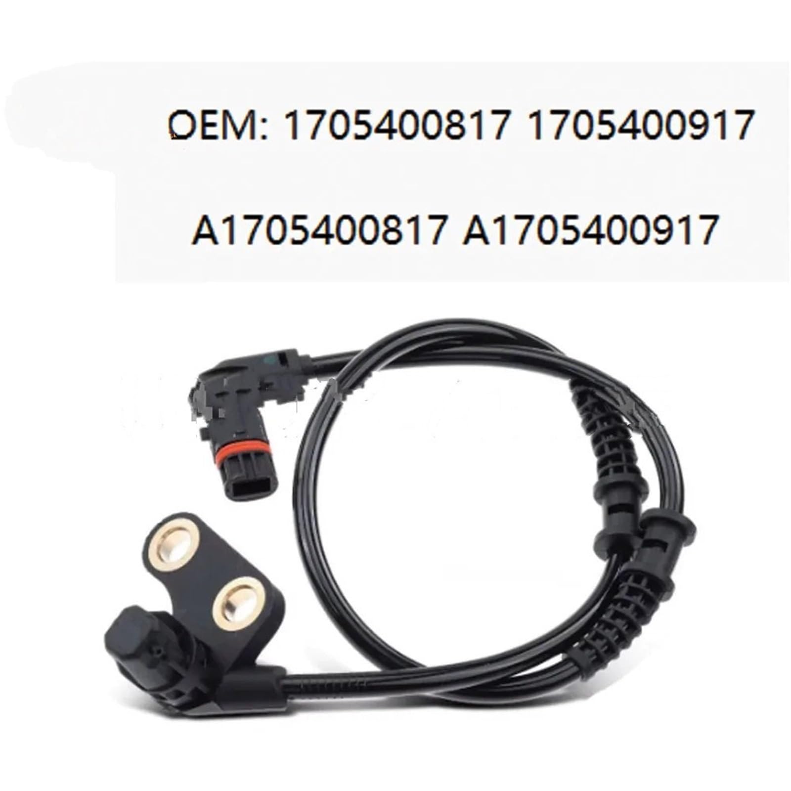 rura hamulcowa Czujnik prędkości koła ABS przedniego pasuje do Mercedesa Benz R170 SLK 200 SLK230 SLK320 1705400817 1705400917 A1705400817 A1705400917(Front Left)