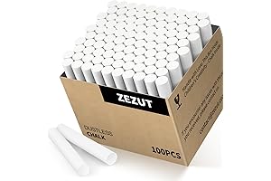 White Chalk Dustless Sticks for Chalkboards and Blackboards