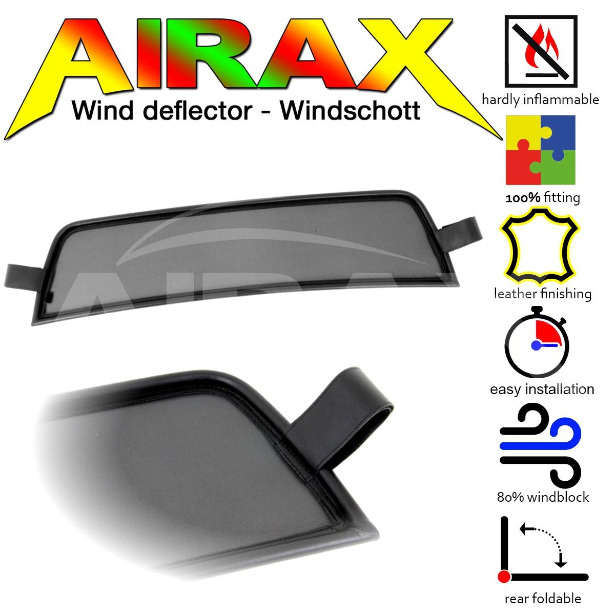 Airax wind deflector for Z4 Typ E89 Cabrio Windabweiser Windscherm Windstop Wind deflector déflecteur de vent