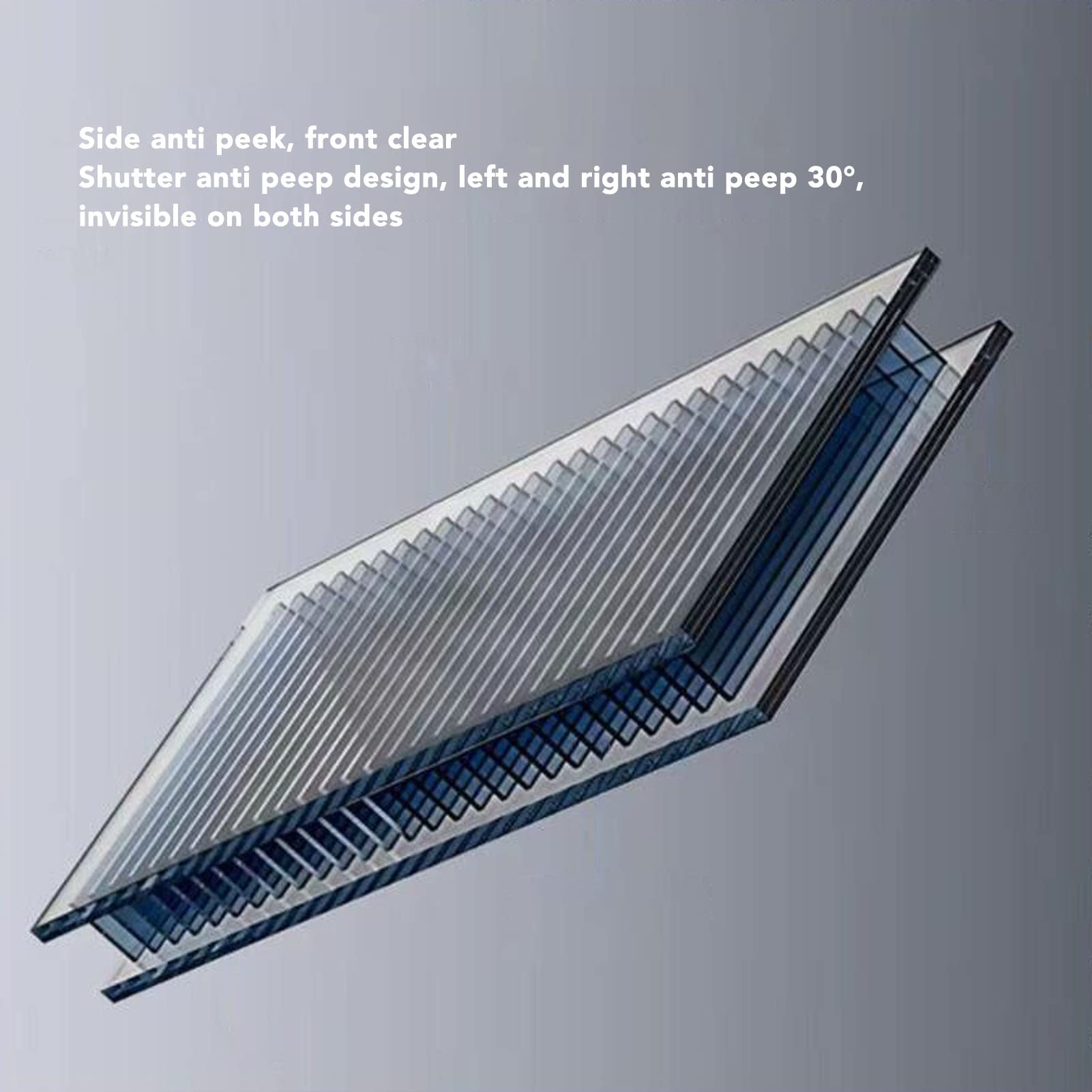Zunate Protector de Pantalla Antiarañazos Antideslumbrante de 21,6 Pulgadas, Filtro de Pantalla de Privacidad de Ordenador 16:10 con ángulo de Visión de 30 a 60 °