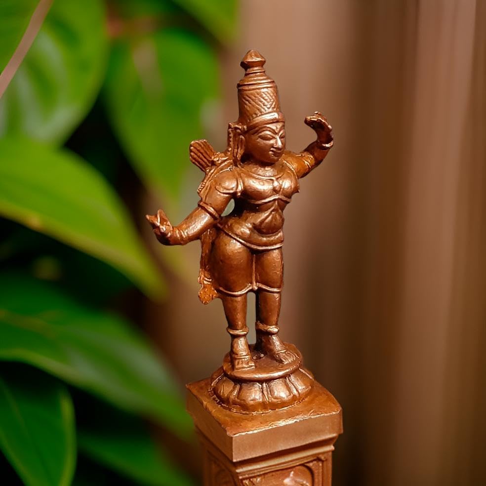 Image of Lord Rama Murti Copper Bhagwan Ji - 2 in - Pack of 1