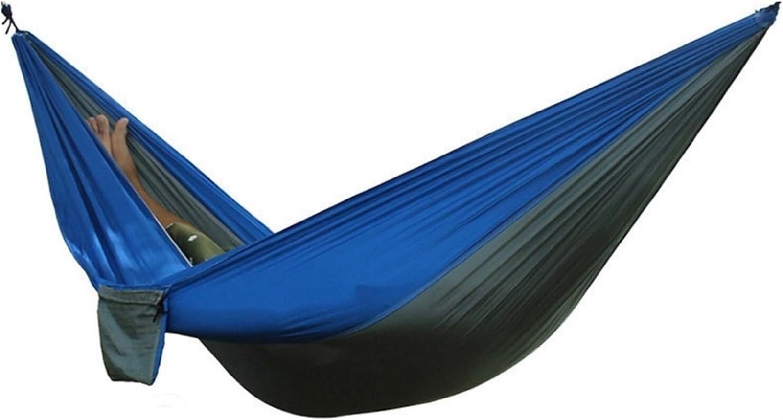 Hammock Swing Outdoor Bed Double Hammock 102x55 Inch Two Person Hammocks With 210T Nylon Parachute Portable Lightweight Easy Setup(L)