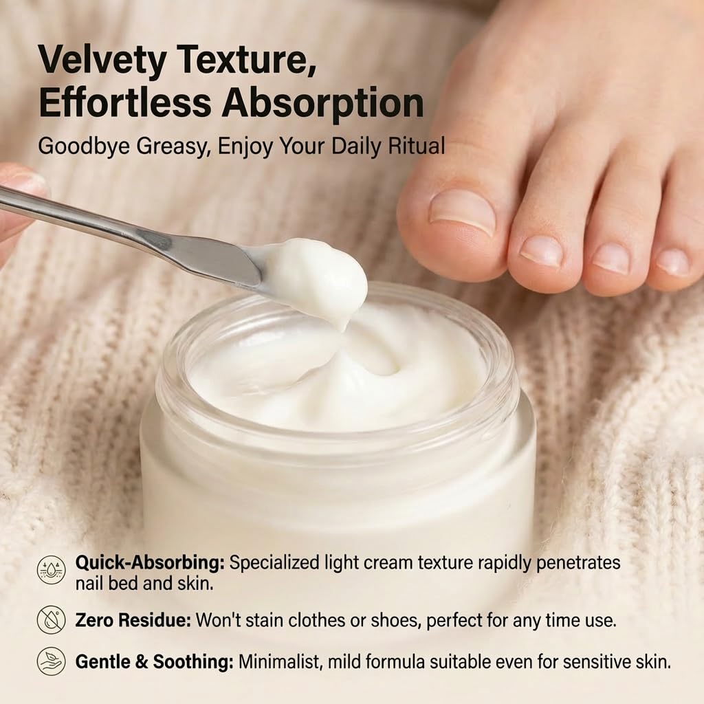 Nail Care Cream – Deep Penetrating Formula with Tea Tree & Oregano Oil,60ml
