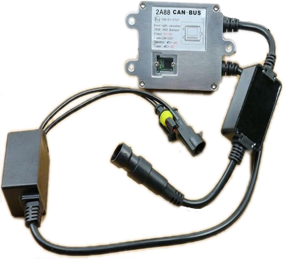 PolarLander 2PCS 12V 35W Slim Canbus HID Xenon Ballast with