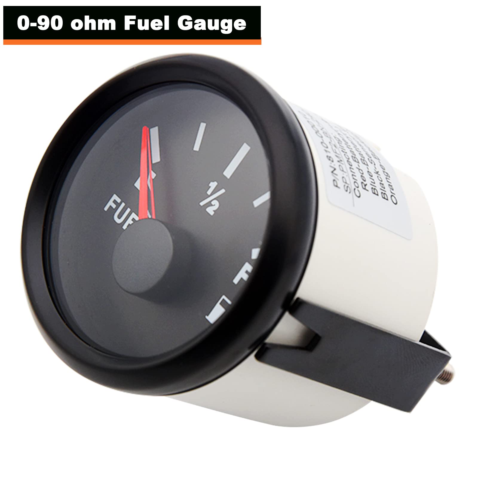 Amazon.com: ARTILAURA 0-90 ohm Fuel Gauge Marine Fuel Gauge Boat Fuel Level Gauge  Gas Fuel Tank Meter Gauge for Universal AUTO Car Boat Truck Vehicle RV :  Automotive