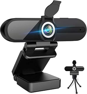 ZIQIAN 4K Webcam, HD Webcam 8MP- Laptop PC Desktop Computer Web Camera with Microphone, USB for Video Calling Recording St... Price In India