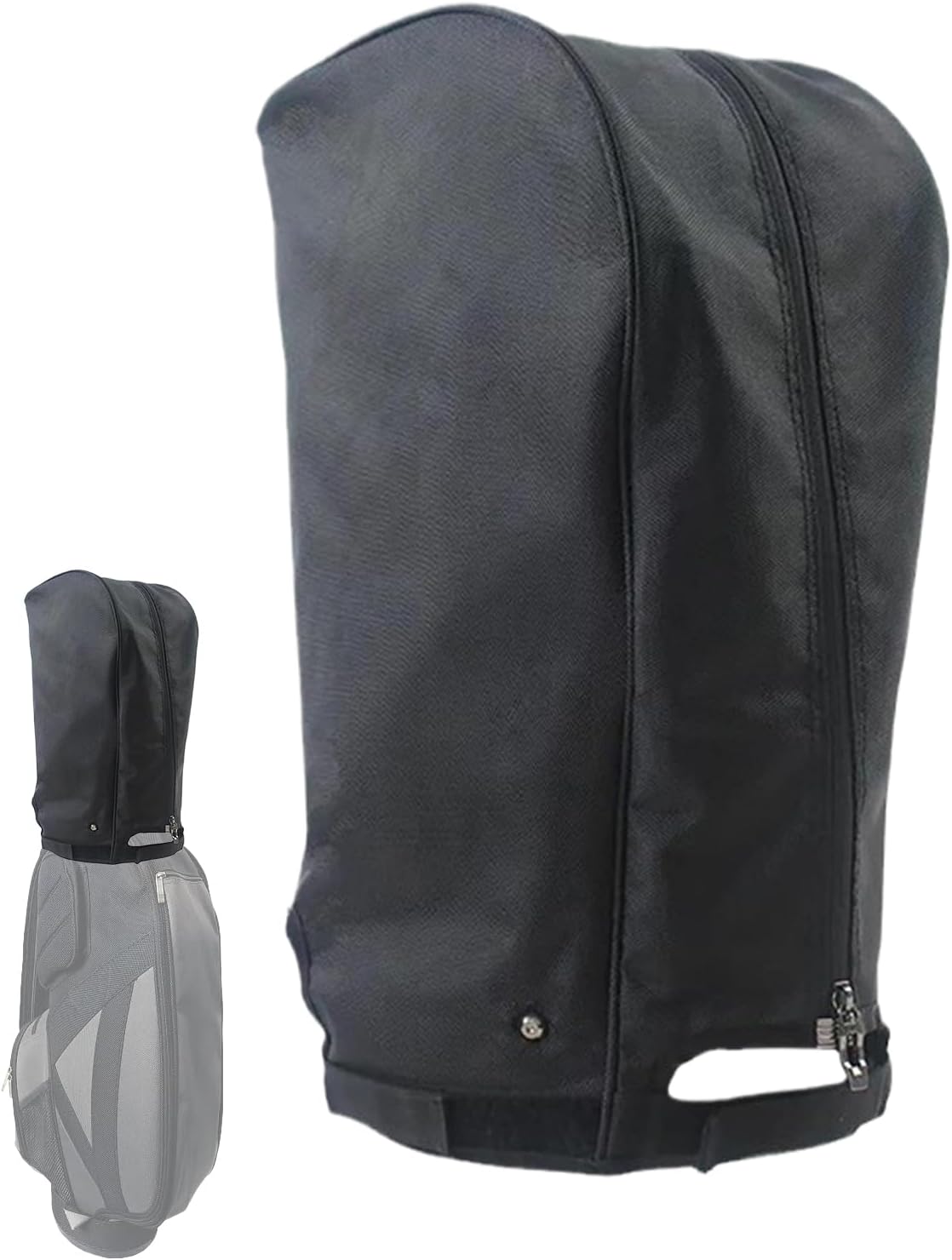 Golf Bag Rain Cover - 20x50cm Golf Accessory Bag, Pack Rain Cover, Dustproof Waterproof Raiin Hood, Golff Bags Covers 7.87x19.69x12.99 inches Club Protector with Button for Golfer