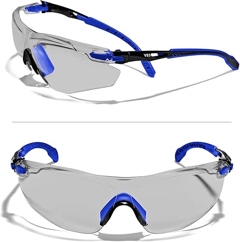 Gafas de seguridad OPTIFENSE VS3 antiempañamiento, transparentes y tintadas, ANSI Z87+ (haga clic para ver la opción de marcolente)