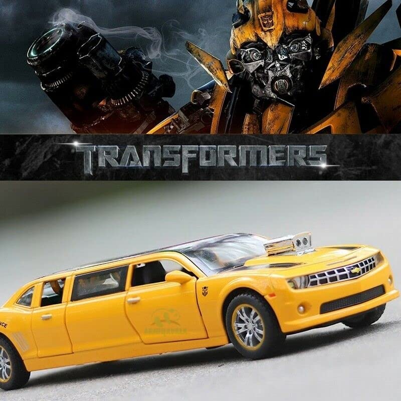 Image of 1:32 Chevrolet Camaro Limousine Extended Diecast Model Cars Toy Gifts for Kids (Colour May Vary)