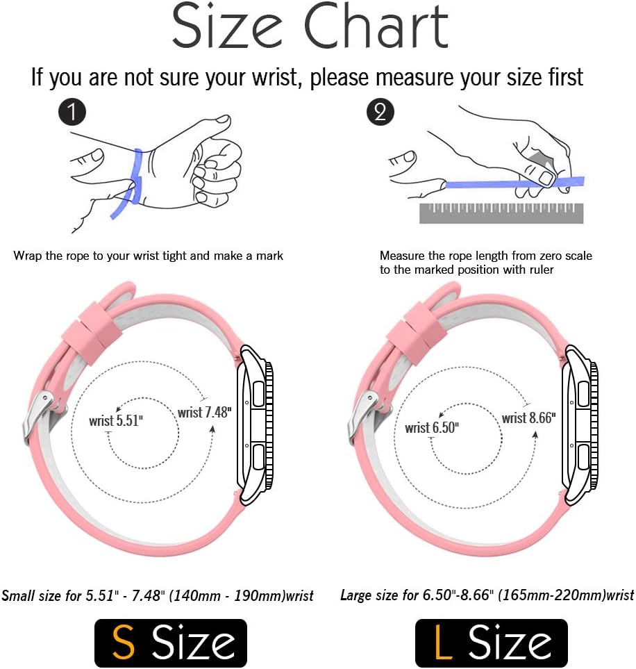 22mm Smart Watch Bands - L Size
