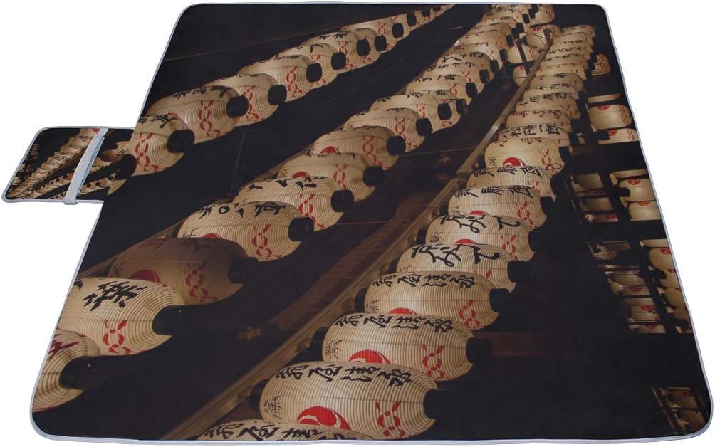 レジャーシート 灯篭 ピクニック 折りたたみ 撥水 アウトドア クッション マット コンパクト 花見 運動会 キャンプ 遠足 花火大