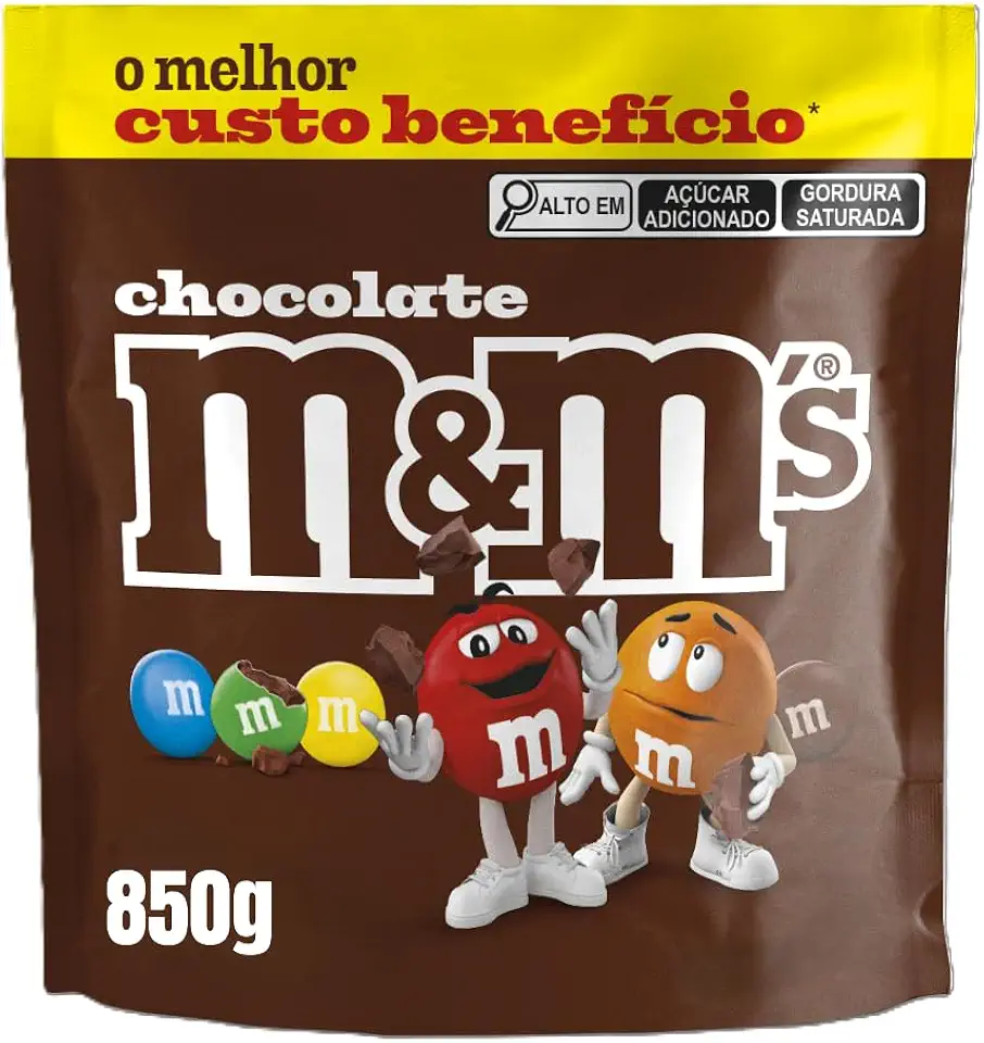 Chocolate M&M'S Ao Leite 850g