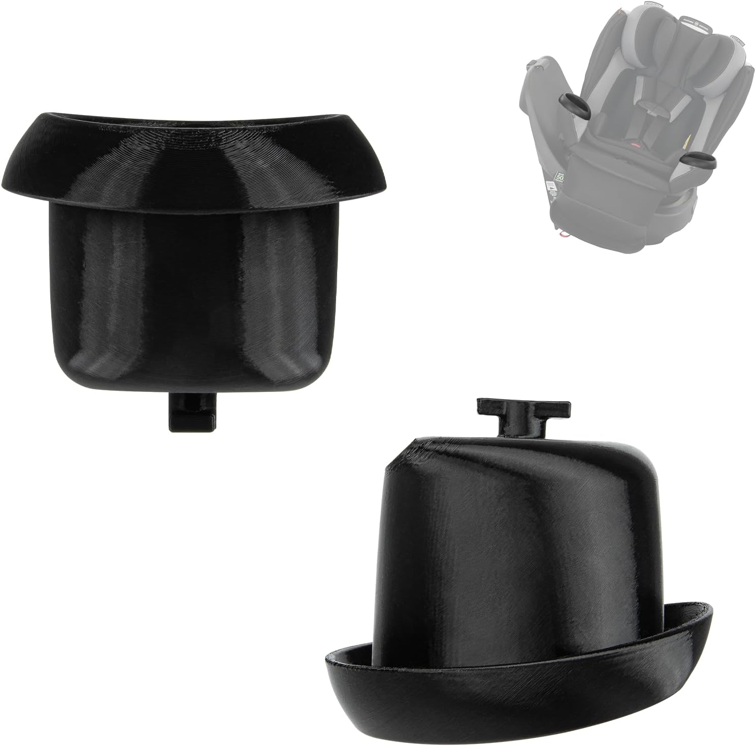 Replacement Cup Holder for Evenflo Revolve360 | 2-Pack Left Right Drink Holders | Durable Car Seat Accessory | Easy Installation