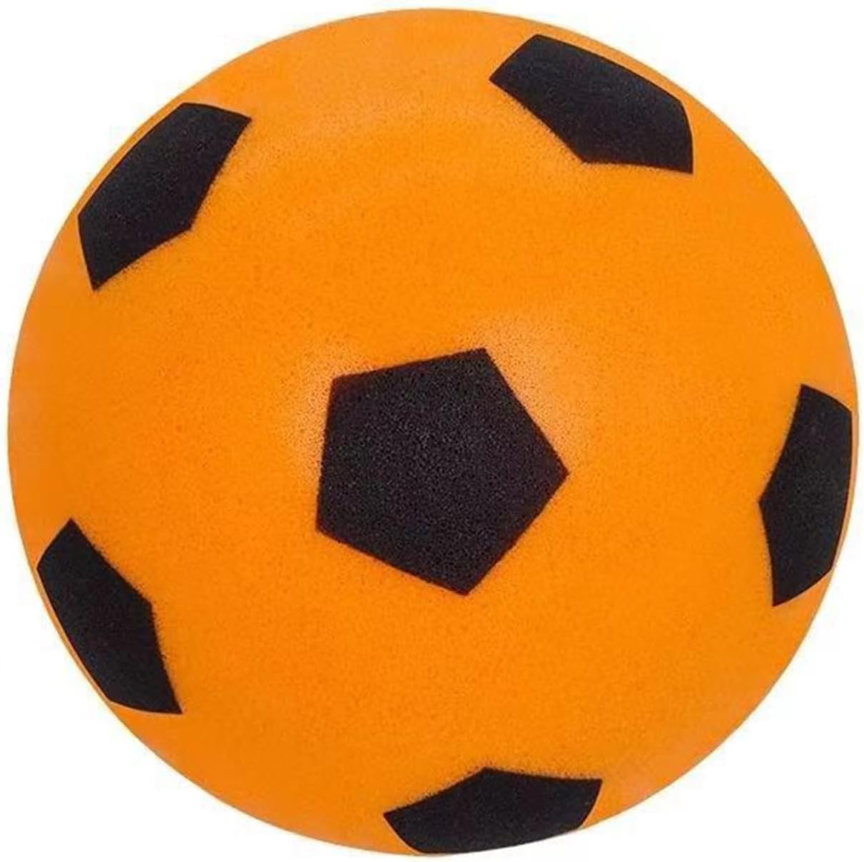 Silent Soccer Ball, Indoor Soccer Ball Training Ball High Density Foam Soccer Ball for Inside Home and Yard, Washable No Noise Soft and Safe Soccer Bouncing Ball Gift for Kids