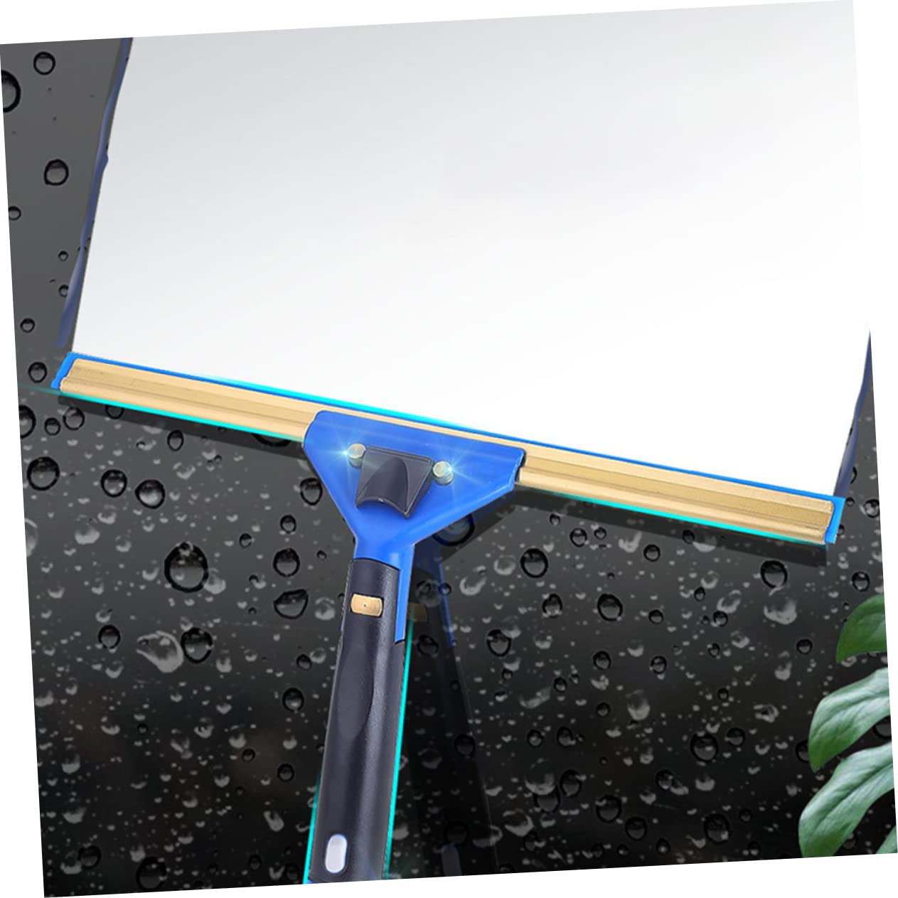 Escobilla de Goma Extensible Ligera y Fácil de Usar Varios Estilos con Estropajo de Microfibra para Limpieza de Ventanas y Parabrisas de Coche para Baño y Ducha