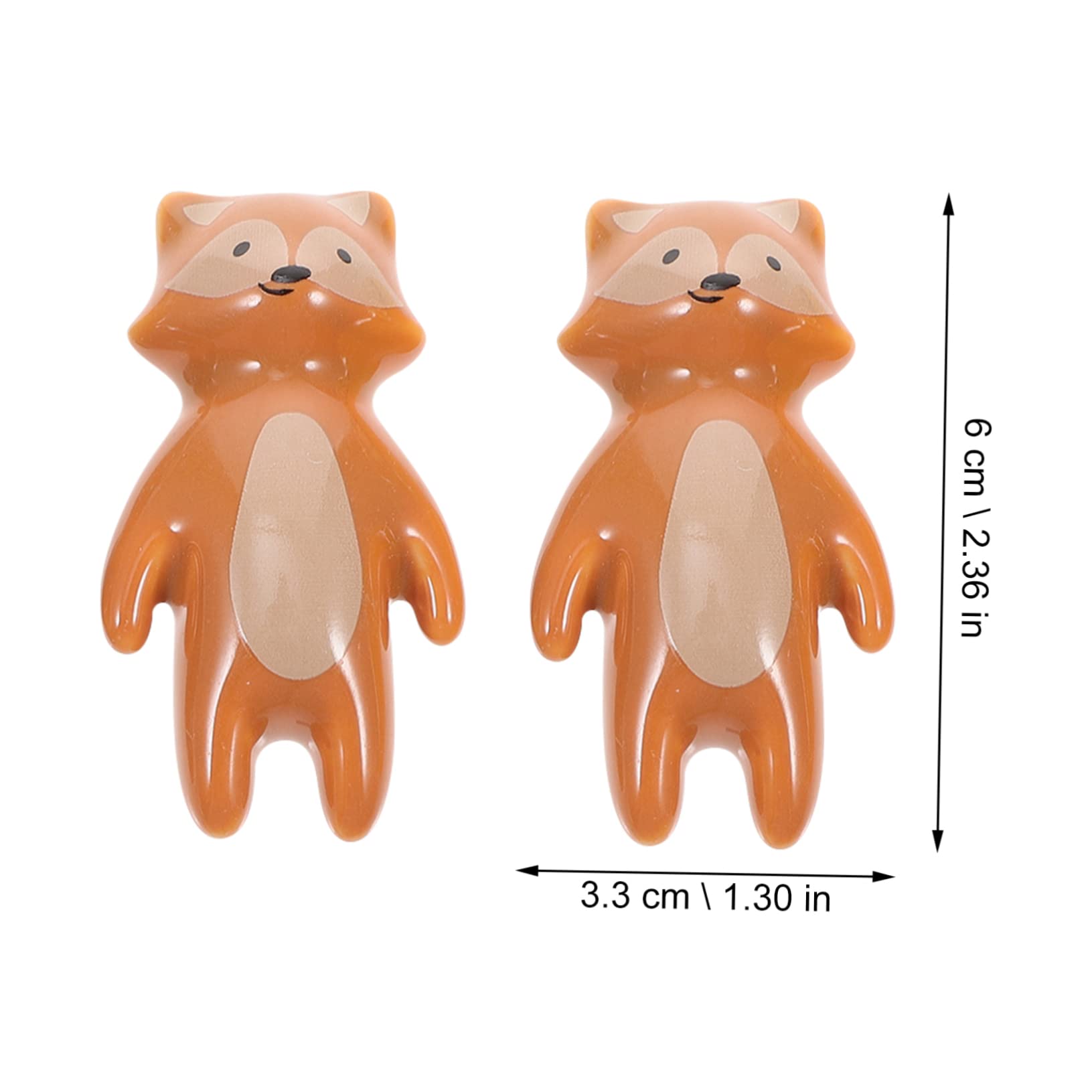 OSALADI Decorative Drawer Knobs 8pcs Animal Shape Ceramic Knobs Wardrobe Door Handles Suitable for Furniture Easy to Use