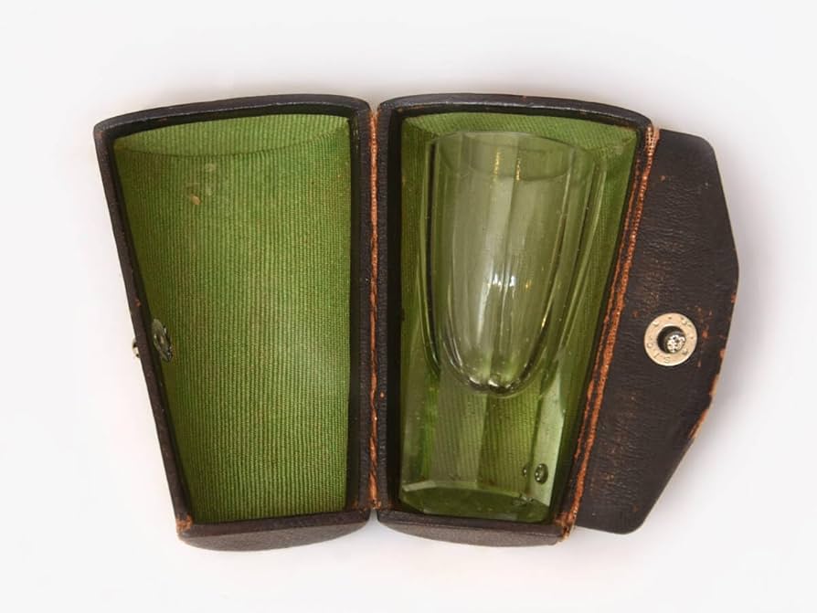 Amazon | 戦前大正頃 ウランガラス 硝子器 ショットグラス