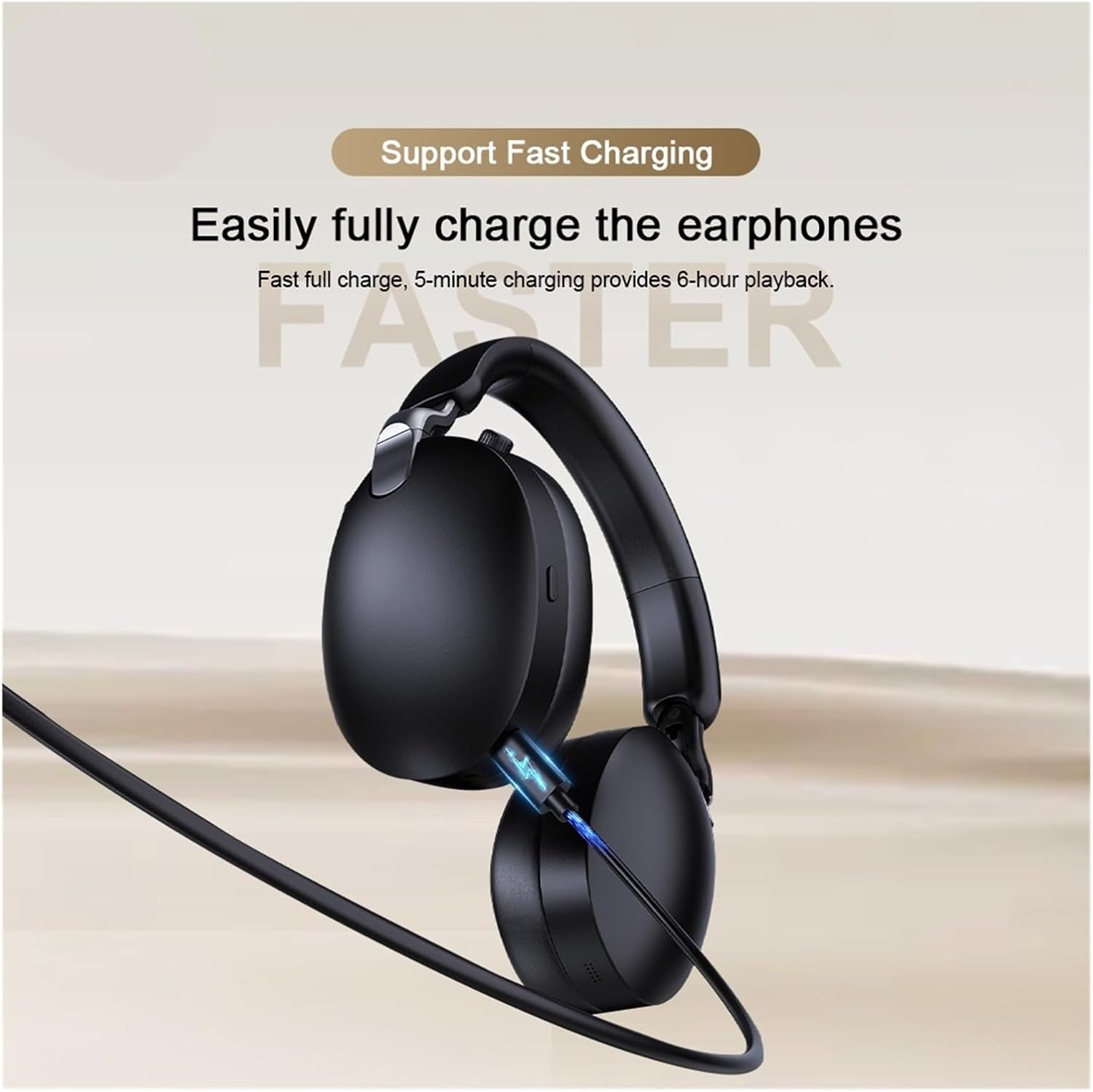 Compatible for Aula A500 Wireless Head-Mounted Headphone 2.4G/Wired Nolse Reduction Headsets E-Sports Gaming Earphones with Mic(White)