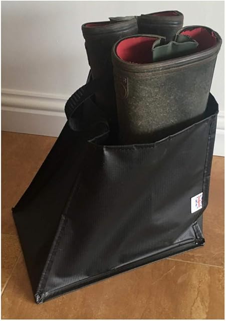 Black Welly Boot bag - Muddy Wellington Boot Storage Bag