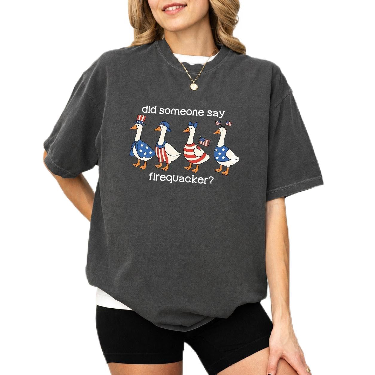 Comfort Colors Firequacker Goose Shi &hellip;