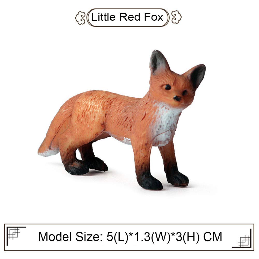 FLORMOON Pantera figura Realistico Figurine di animali Educazione precoce Giocattolo Pantera Progetto di scienze Natale Compleanno Cake Topper bambini