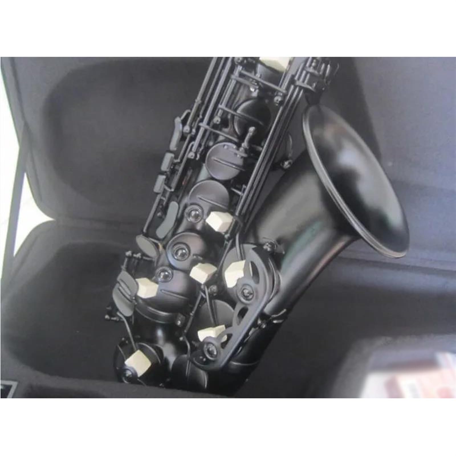 Saksofon E-flat Saksofon Altowy Poszycie Wszystkie Profesjonalne Instrumenty Muzyczne Z Czarnym Saksofonem Z Akcesoriami Do Ustników