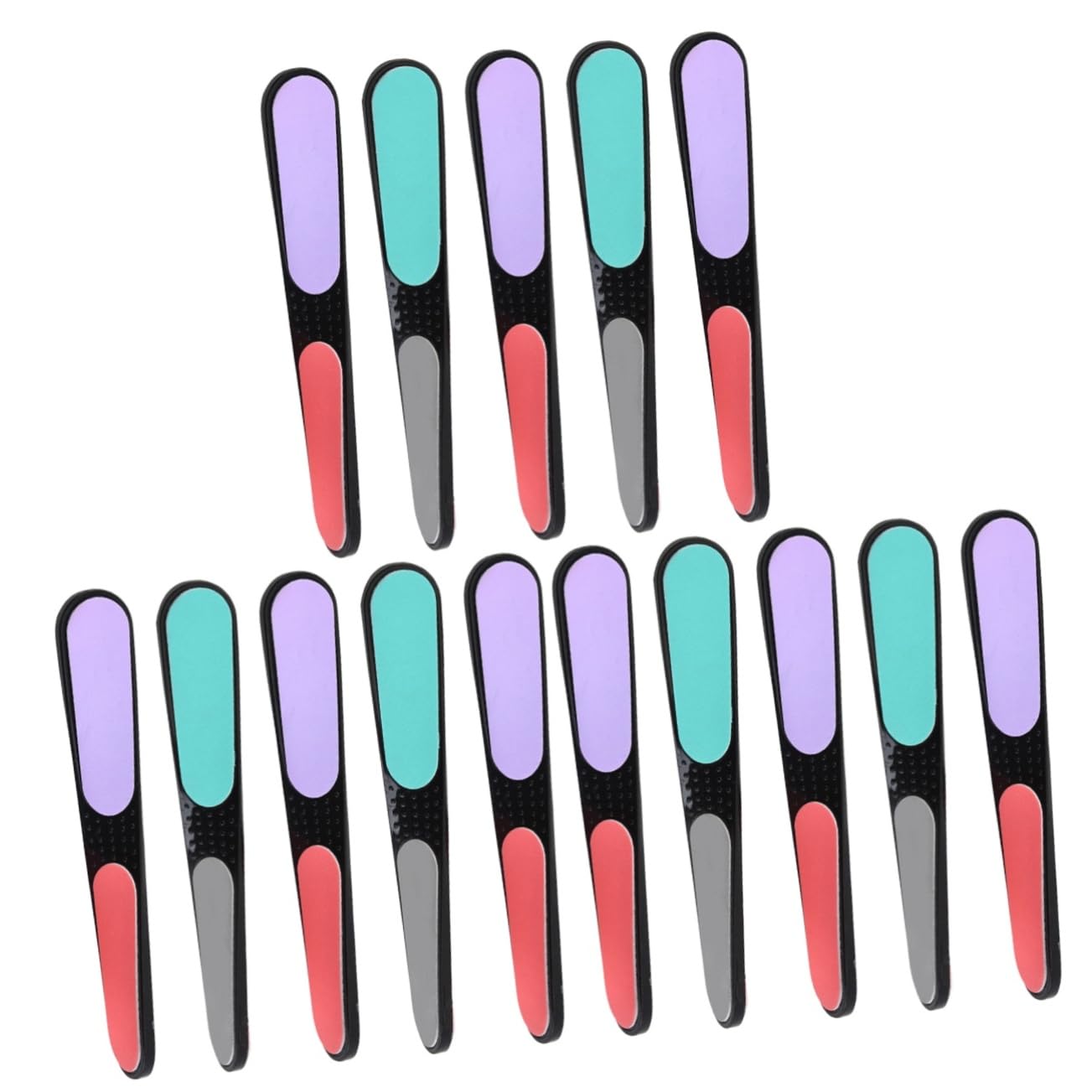 Beavorty 3 Set Di Strumenti Per Unghie Lime Per Unghie Buffer Abrasivo Per Manicure Rimozione Dello Smalto Nail Art Modellatura E Levigatura 10 Pezzi * 3