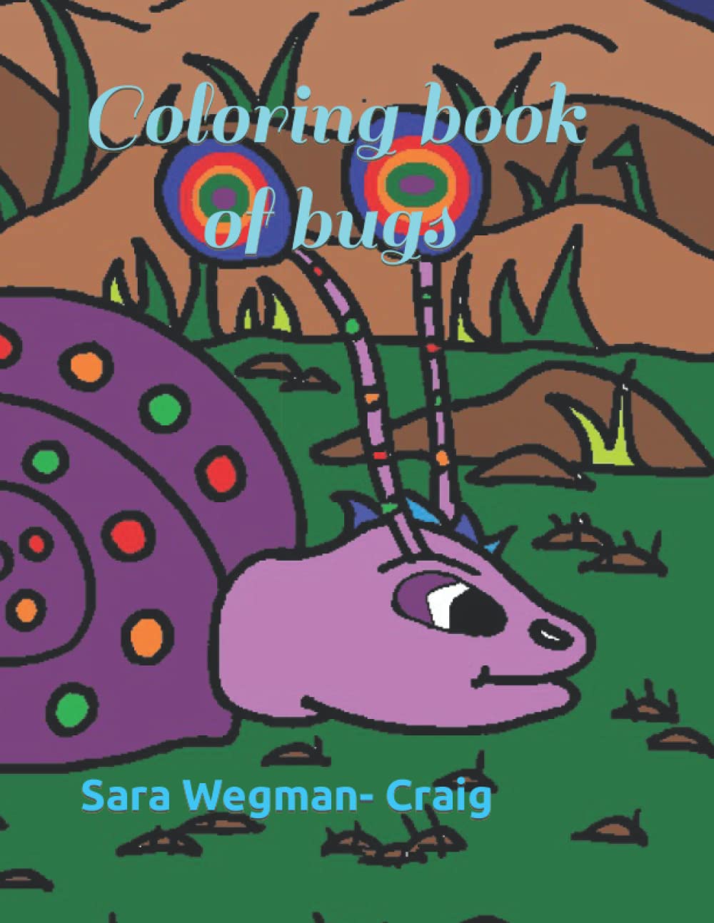 Coloring book of bugs