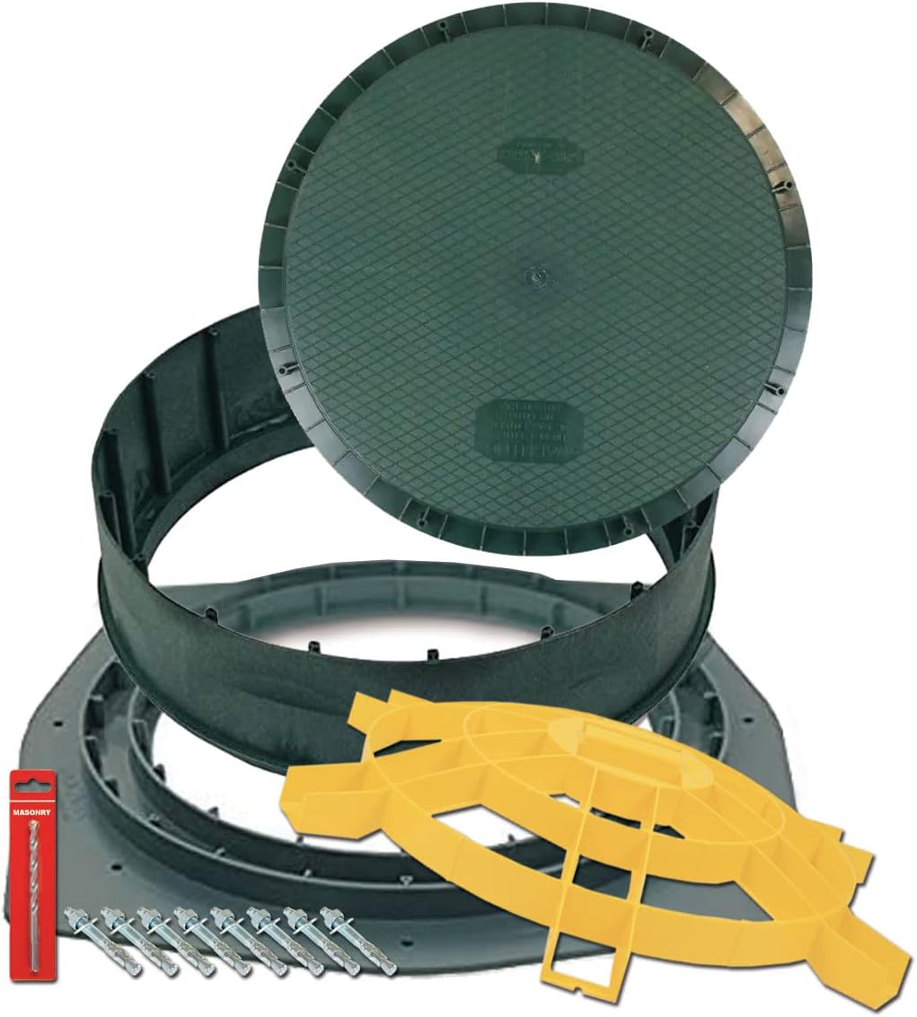 Polylok Heavy Duty 24" Septic Tank Riser Kit (8" Tall)