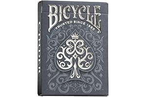 Cinder Playing Cards: Premium Deck of Silver Smoke Foil Playing Cards