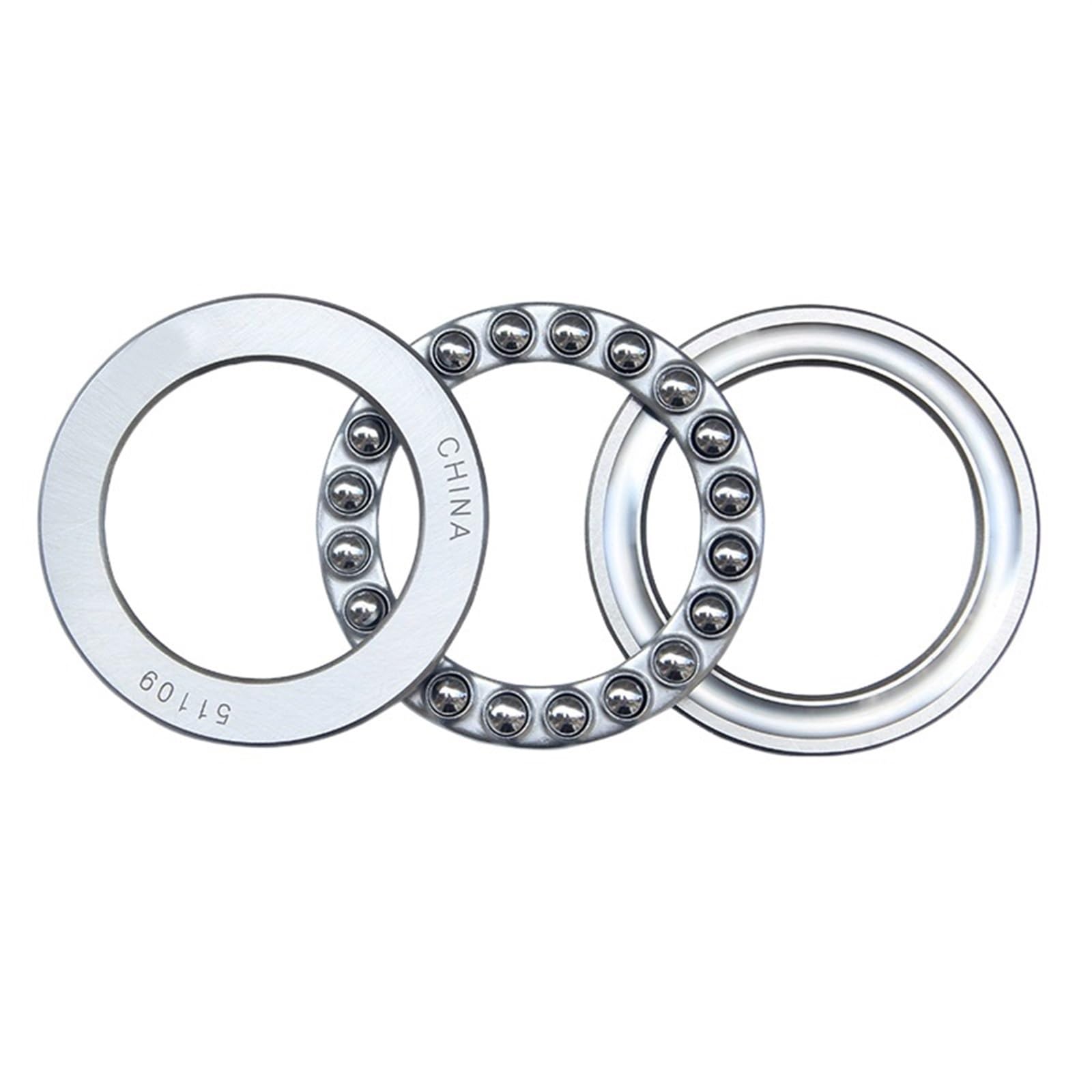 NOBIRTBSA 51224 Thrust Ball Plane Bearing Pressure Bearing 8224 Inner Diameter 120 Outer Diameter 170 Thickness 39mm 1Pcs
