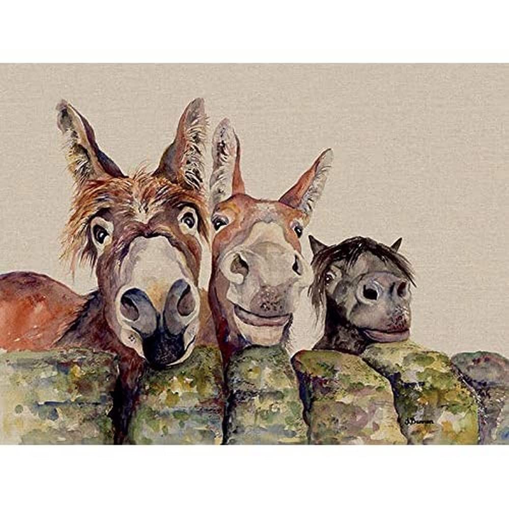 Jane Bannon (Johnny, Freckles & Halfpint 60 x 80cm Canvas