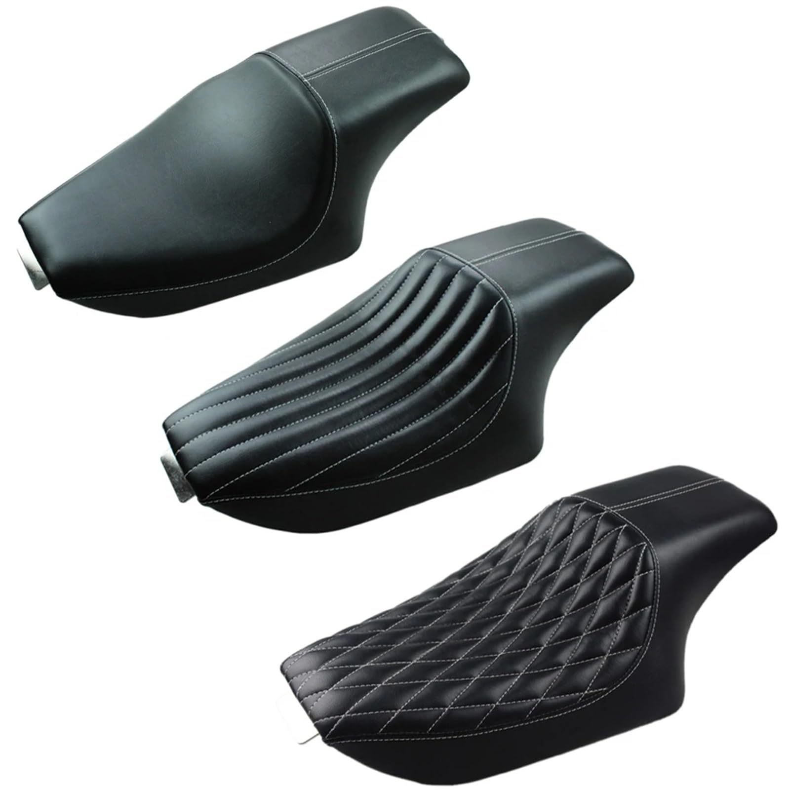 osłona termiczna Tylne siedzenie pasażera motocykla pasuje do Harley Sportster XL Iron 883 1200 48 Forty-eight 2004-2016(A)