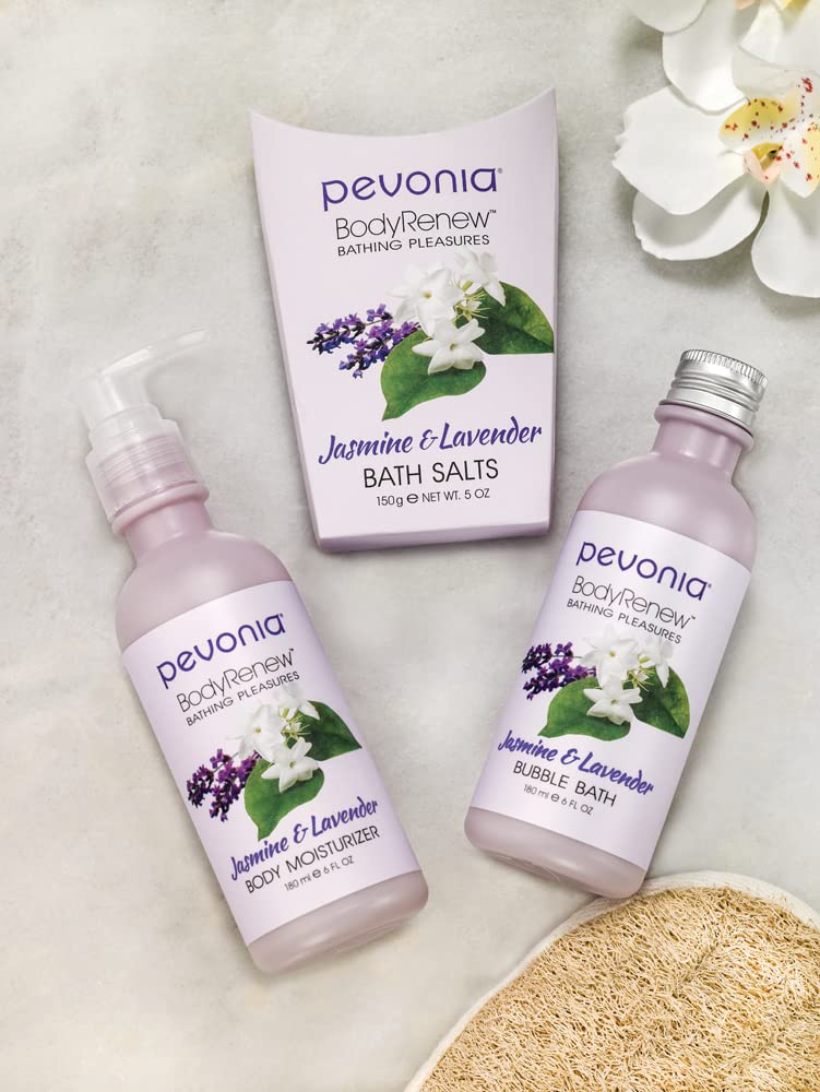 Pevonia BodyRenew Bath Salts, Jasmine & Lavender, 5 oz