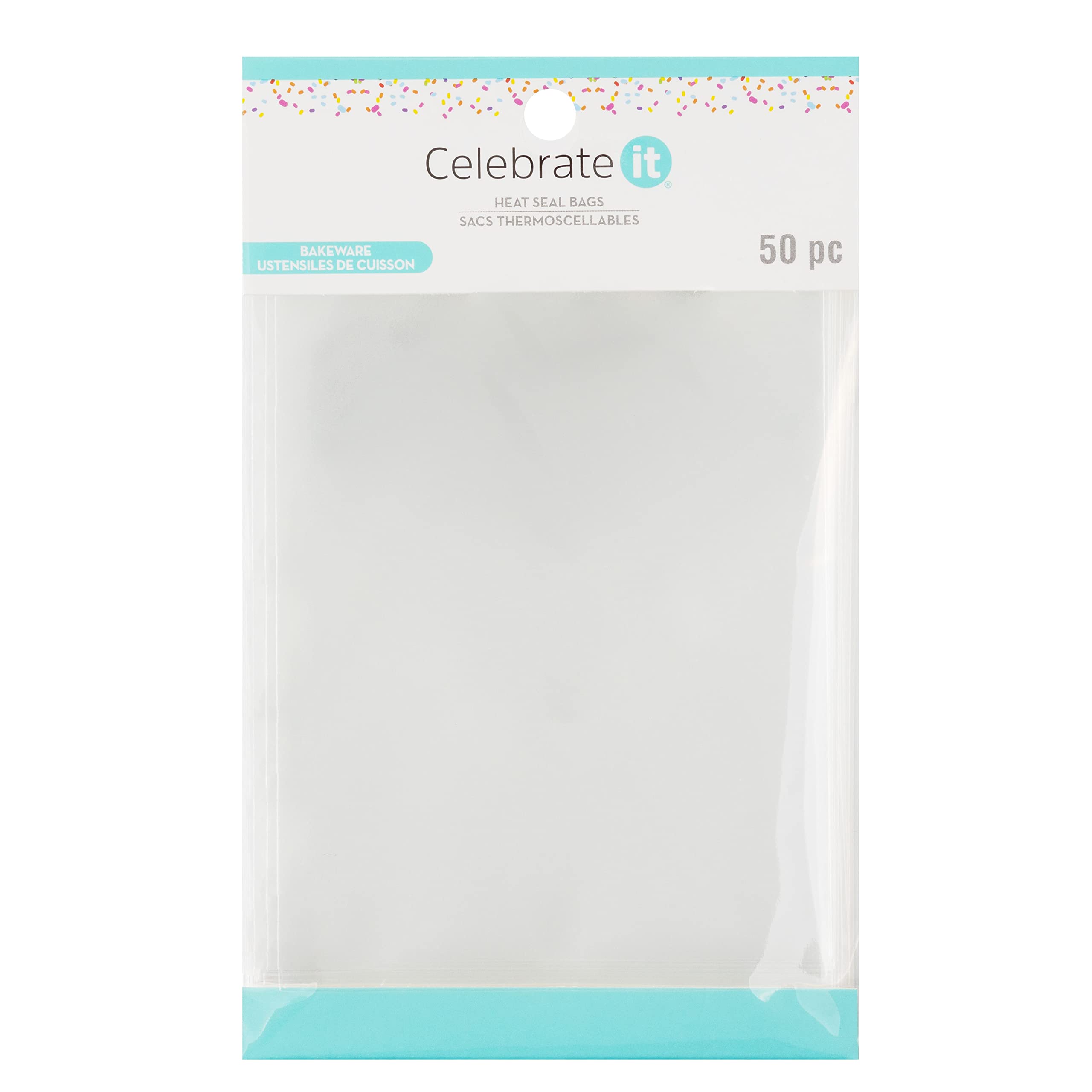 Celebrate It Heat Seal 4" x 6" Bags, 12 Packs: 50 ct. (600 total)