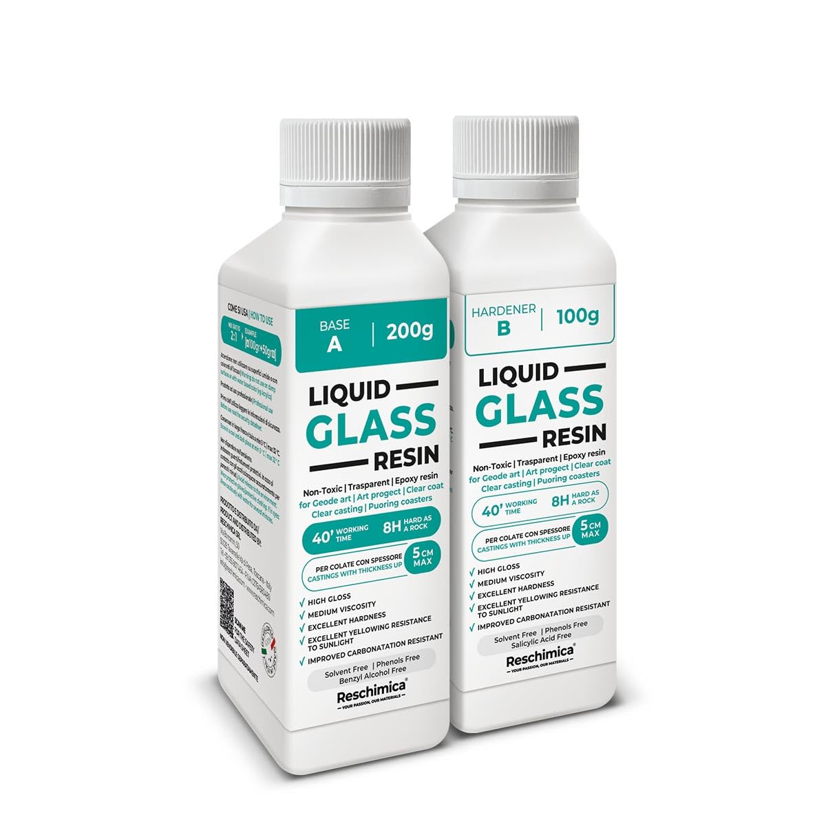 Résine époxy transparente, non toxique et facile à utiliser, créez vos propres bijoux et