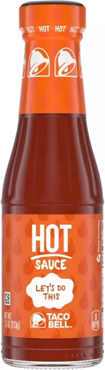 Taco Bell Hot Sauce (Pack of 2)