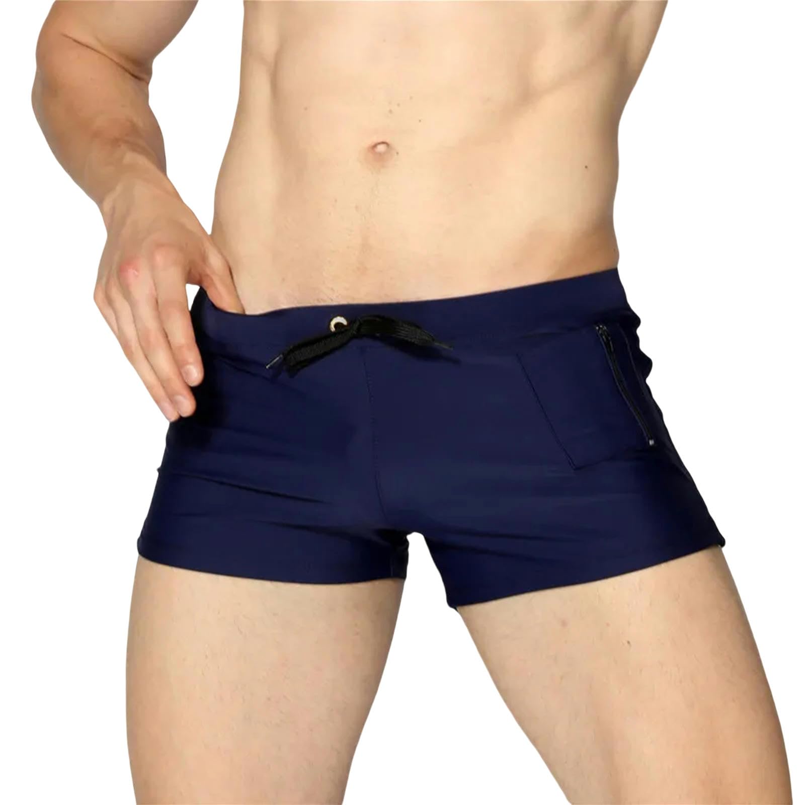 JGDSDMJG Swimming Trunks Men Men's Swimwear Swimsuits Swim Briefs Beach Shorts -XL