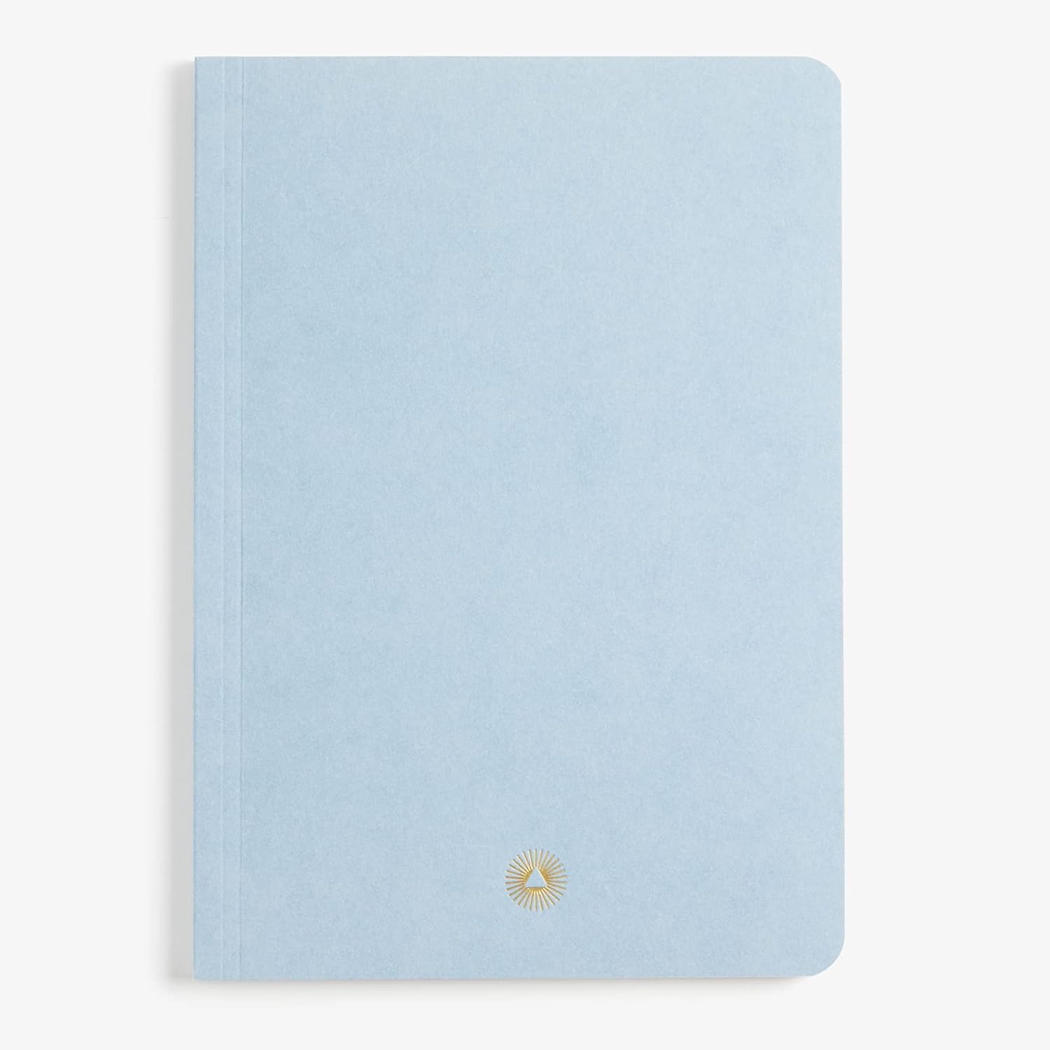 Intelligent Change Daily Small Notebook, Lined Journal Notebook, Work Notebook for Productivity and Mindfulness, Soft Cover A5 Journal for Writing Notes, 144 Pages, Light Blue Notebook