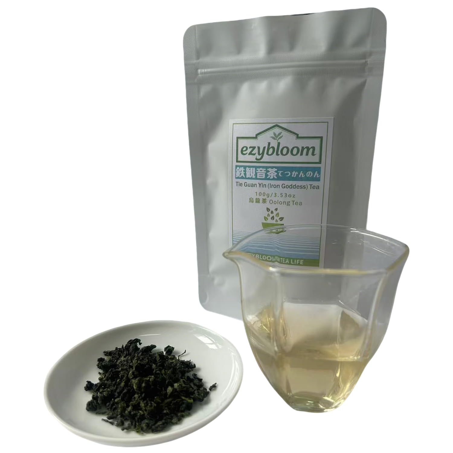 Ezybloom Tieguanyin Oolong Tea Semi-Fermented Tea Iron Goddess of Mercy 100g/3.53 oz