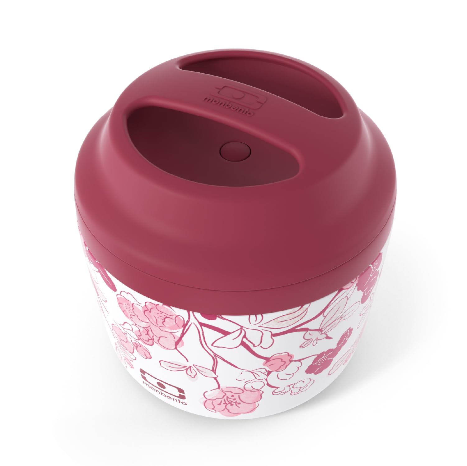 monbento - Izolowane pudełko na lunch Bento MB Element Magnolia - Izolowane pudełko na lunch utrzymujące ciepłe/zimne posiłki - idealne pudełko na posiłki do pracy/na zewnątrz - wolne od BPA i trwałe