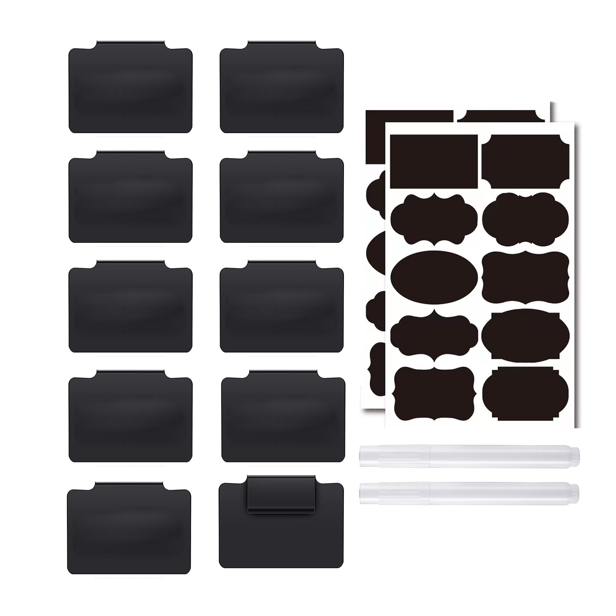 Amazon.com : Basket Labels Clip Set,Plastic Basket Bin Label Clip on ...