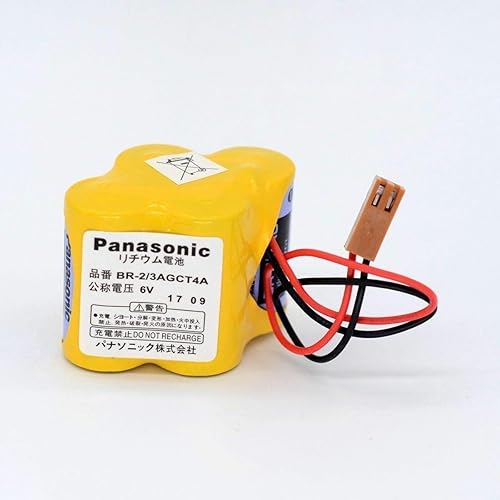 Beacon Pet BR-2/3AGCT4A 6V 4400mAh Batería de repuesto para controles FANUC A98L-0031-0025 Sistema CNC, juego de 2