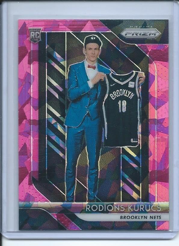 Rodions Kurucs 2018-19 Panini Prizm Pink Ice Prizms Rc #188 - Basketball Cards