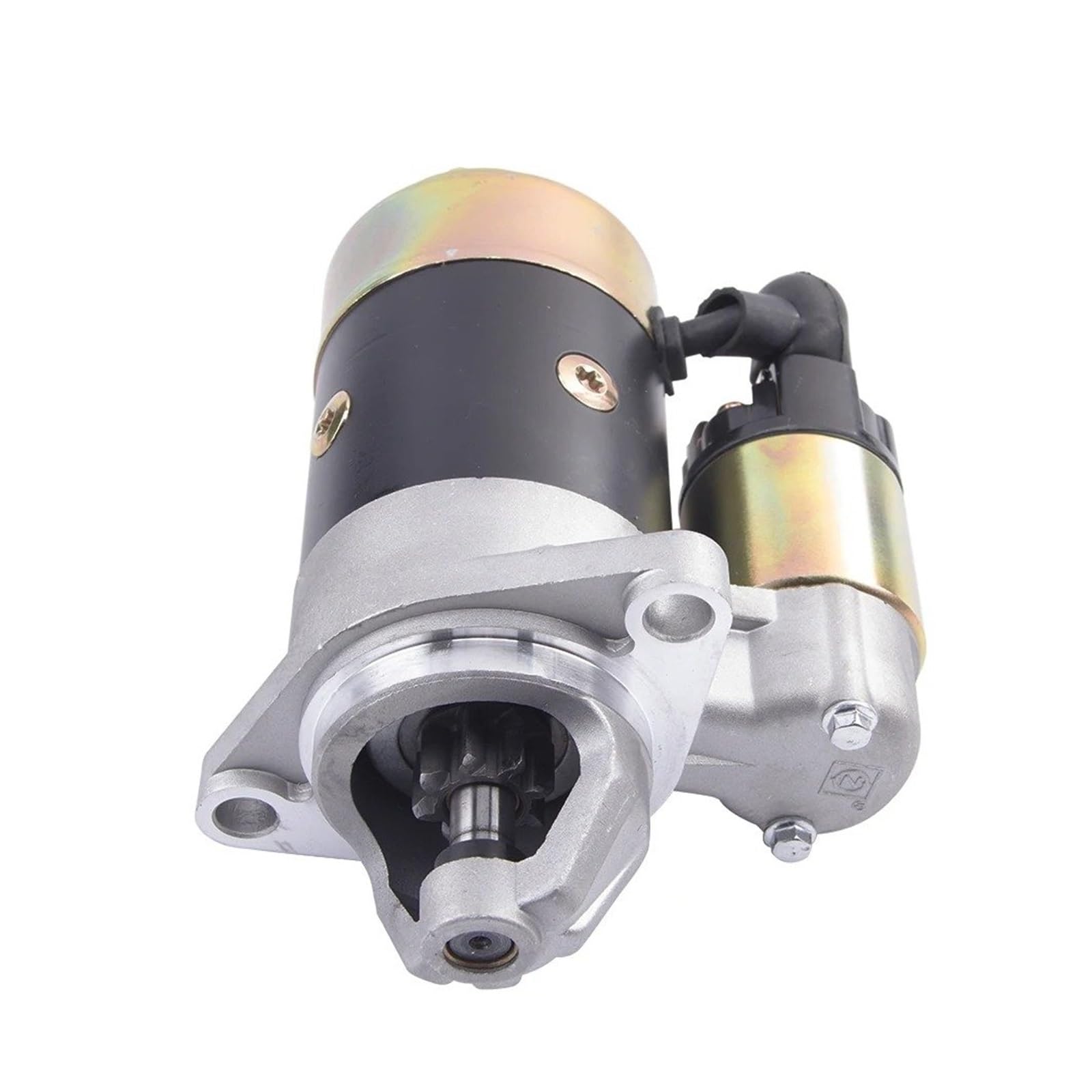 Motor Arranque Motor Arranque para Generador Diésel QD124FS QD124A De 12 V Y 1,2 KW Motor Cobre QD114A. Piezas Generador Arranque Rápido Eléctrico Arranque Motor(QD114 0.8KW)
