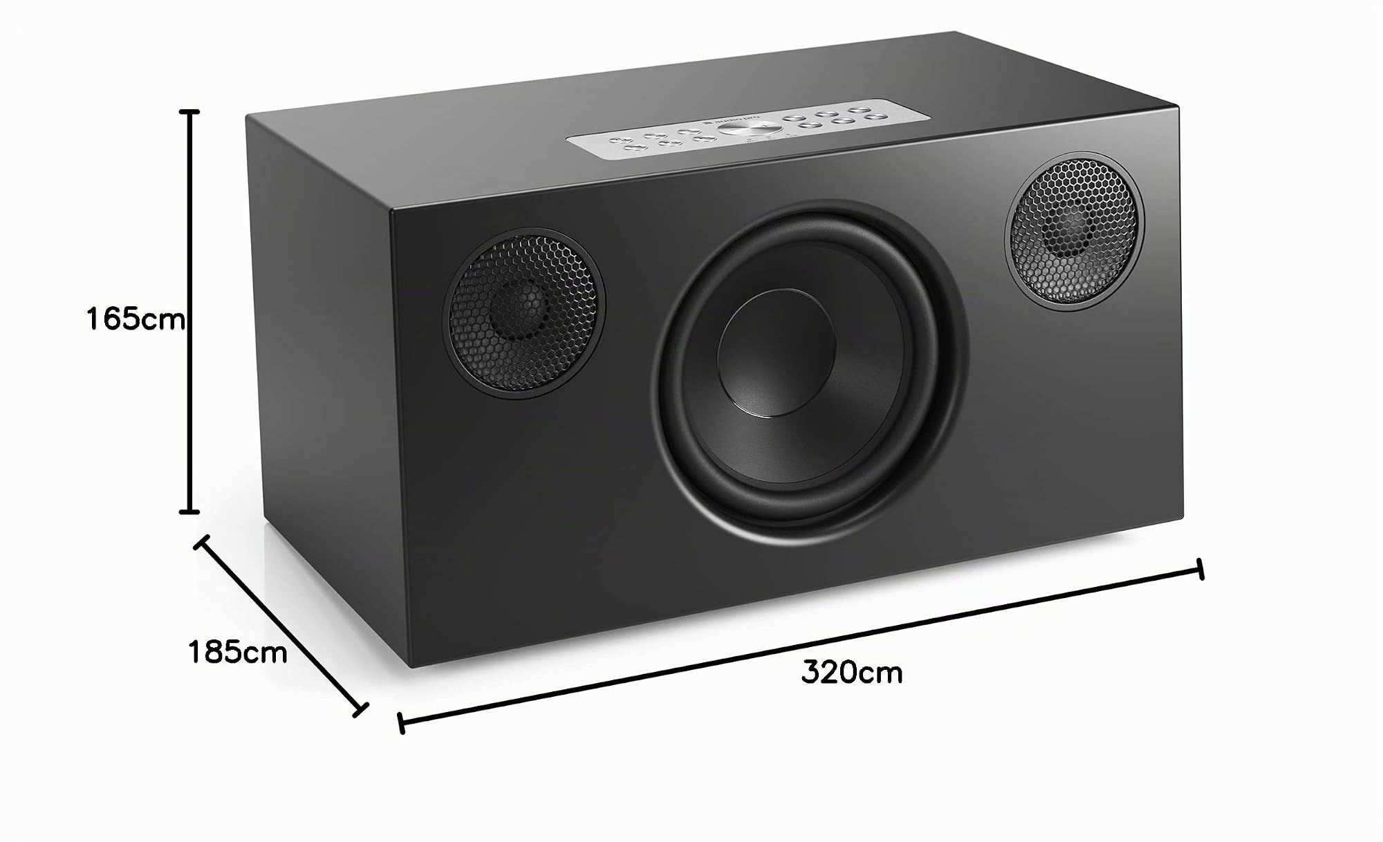 Audio Pro C10 MkII - Enceinte Portable Multiroom avec Bluetooth - Smart Speaker sans Fil avec Contrôle par Application & Spotify, AirPlay & Chromecast - Noir