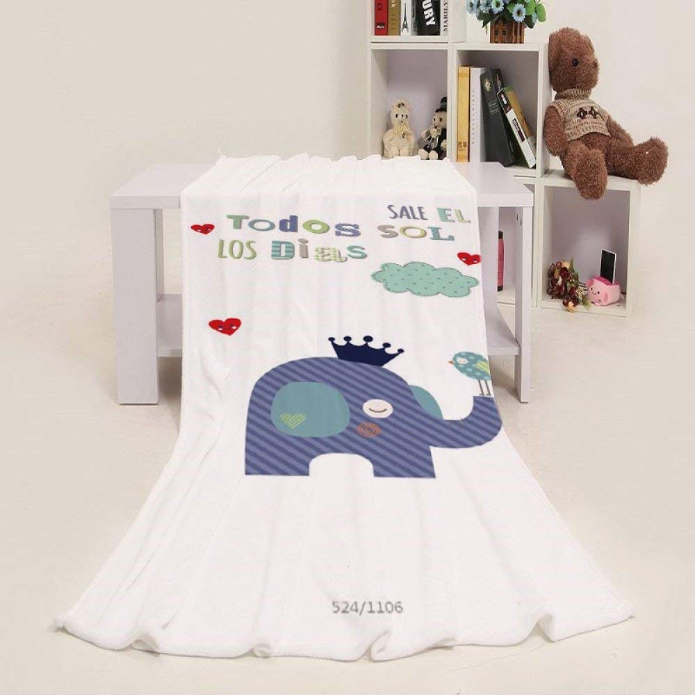 Couverture Sherpa haut de gamme en peluche épaisse avec motif artistique exclusif