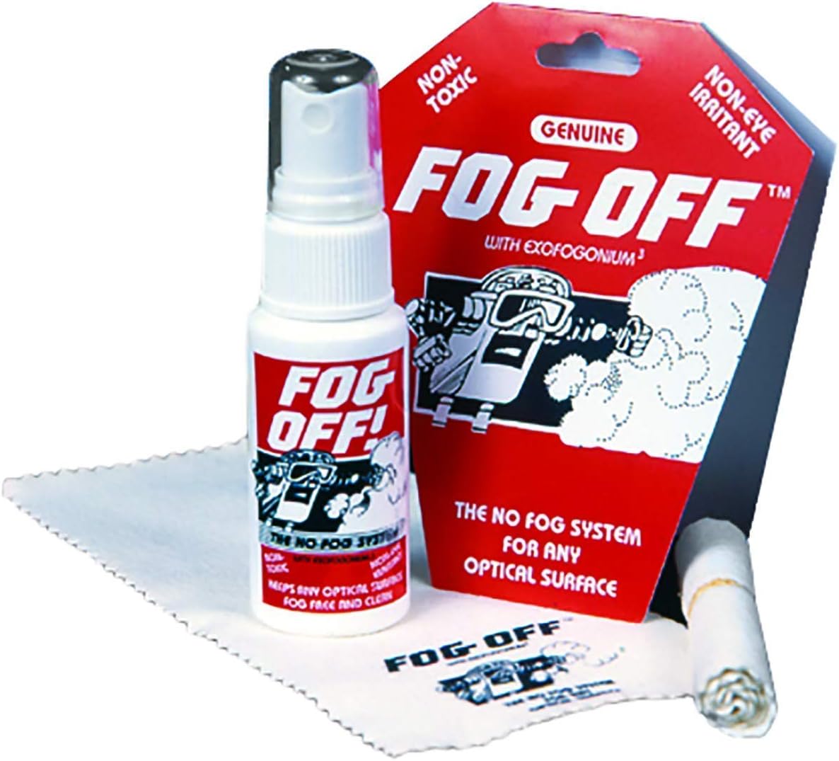 Extreme Gear Anti-Fog Spray for PPE Motocross Scuba Ski Eye Protection, Clear Lens, Green