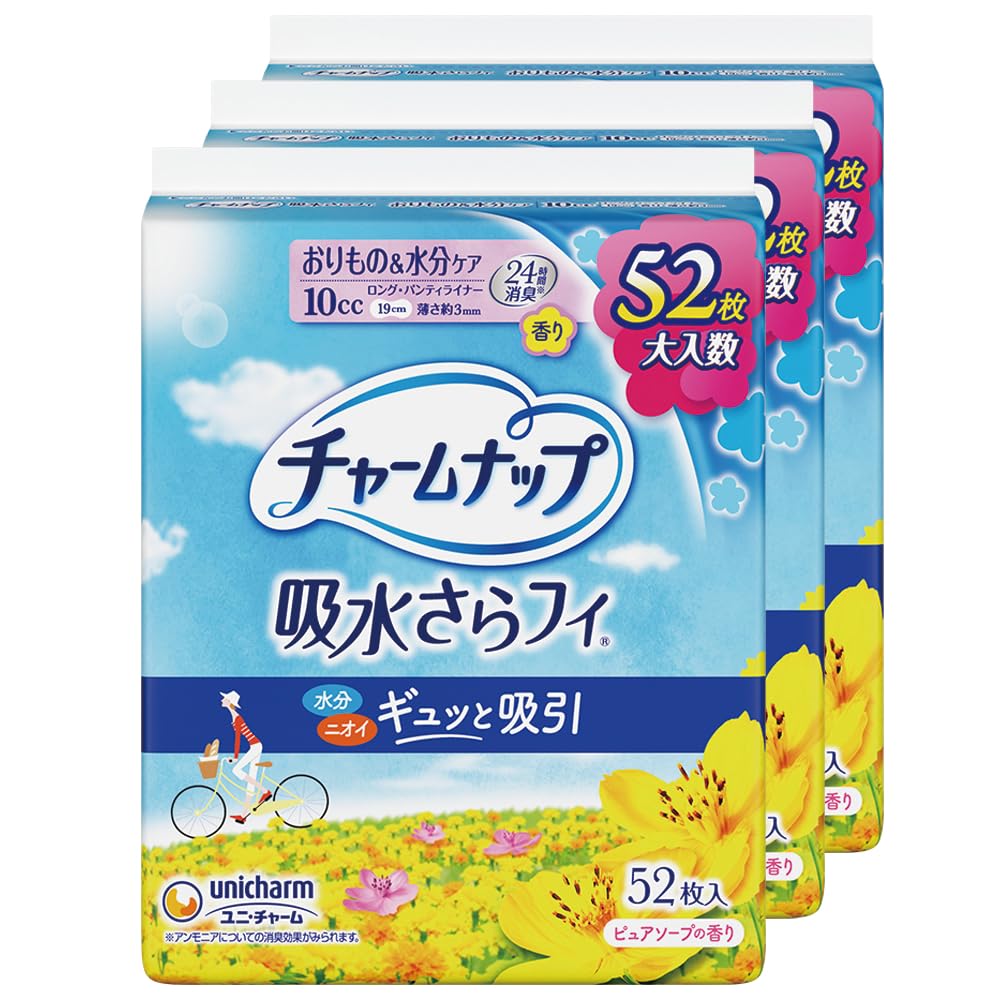 チャームナップ 【まとめ買い】 吸水さらフィ 女性用 パンティライナー 10cc…