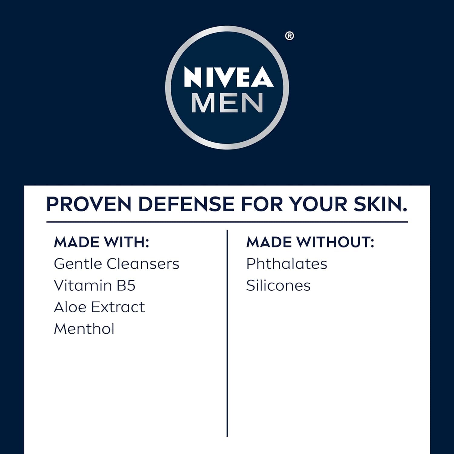 Nivea Men Maximum Hydration Moisturizing Face Wash 5 oz - 5 Pack